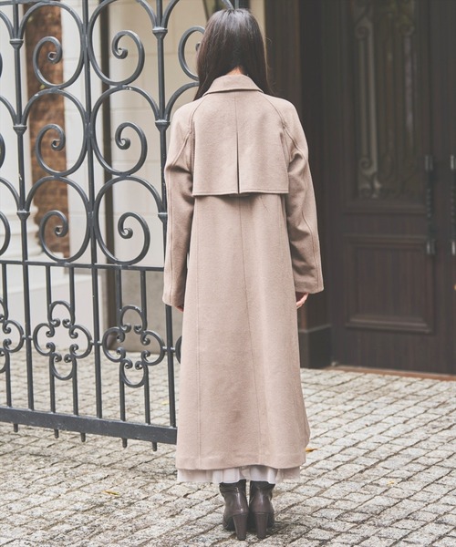 完売品【mixウール／ビーバー仕上げ】フレイアイディー／カラーレス