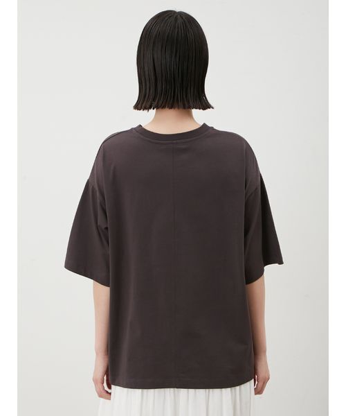 「Mila Owen」 半袖Tシャツ 1 レッド レディース_画像4