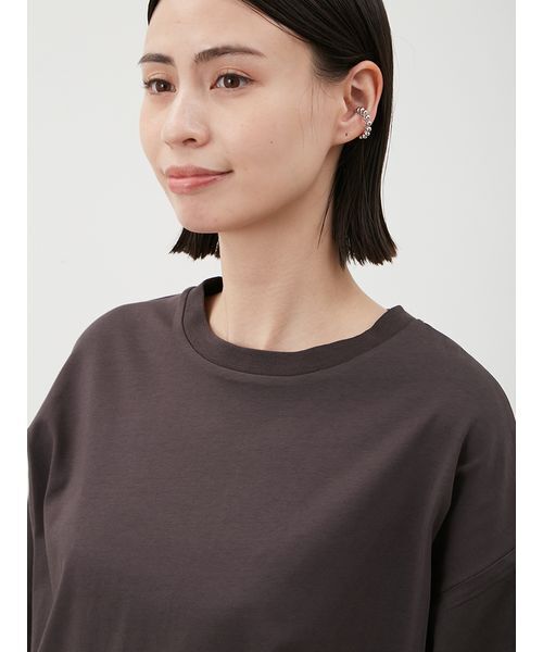 「Mila Owen」 半袖Tシャツ 1 レッド レディース_画像6