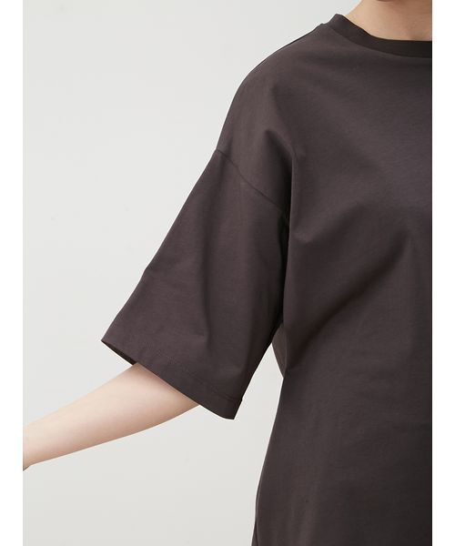 「Mila Owen」 半袖Tシャツ 1 レッド レディース_画像7