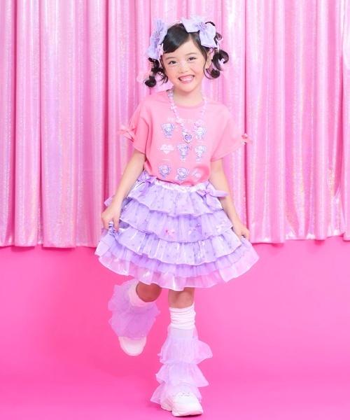 mezzo piano tシャツ 「しなこちゃん」なりきり半袖Tシャツ キッズ