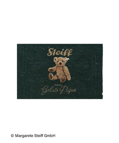 スタバ　ジェラートピケ　パウダーベアジャガードボーダーブランケット ONLINE限定カラーあり】【KIDS】パウダーベアブランケット(グッズ