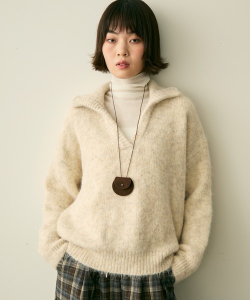 full/fill. ニット セーター skipper fluffy knit / スキッパー