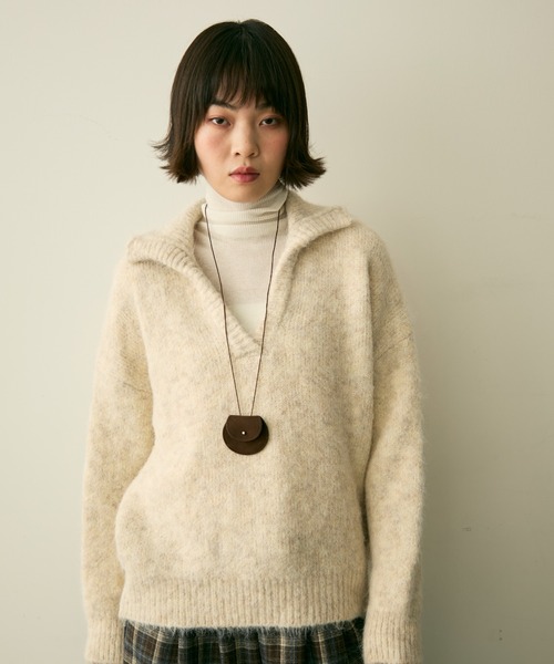 full/fill. ニット セーター skipper fluffy knit / スキッパー