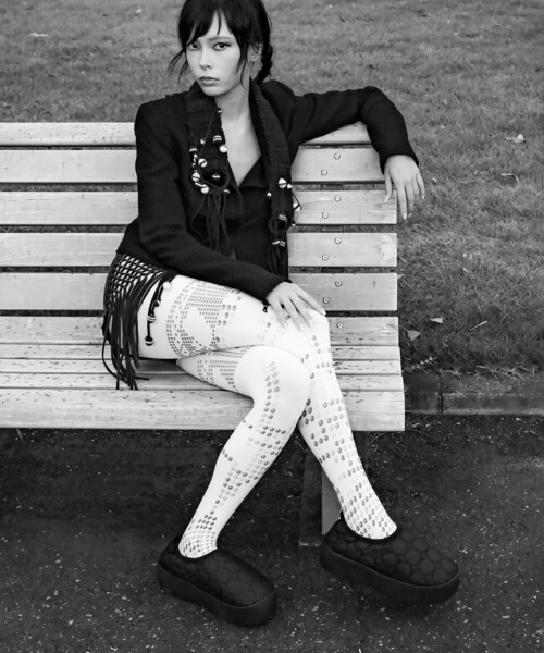 SUBU（スブ） サンダル 「SUBU/スブ」SUBU VAMP Platform Circle BLACK