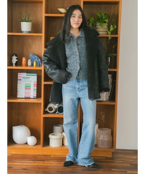 ungrid❤︎カーディガン Ungrid（アングリッド） カーディガン ボタンデザインニット