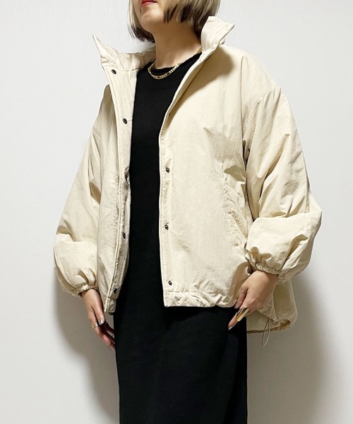 Fizz（フィズ） ブルゾン アウター ハイネック中綿ブルゾン レディース