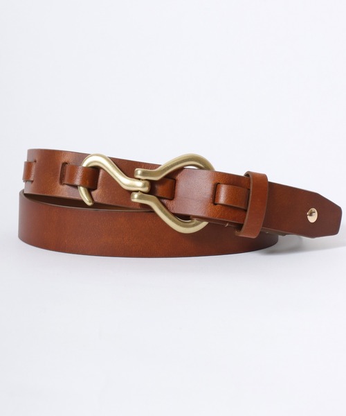 Lee（リー） ベルト Leather Hook Belt/30mm 牛革 フック レザーベルト