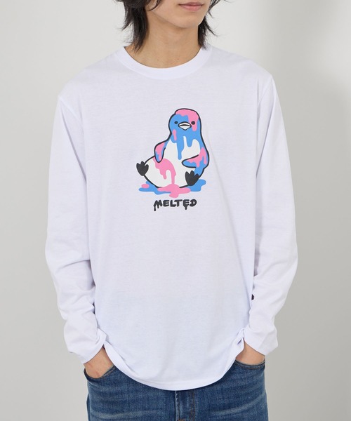 tシャツ T-GRAPHICS ビビットアニマル長袖Tシャツ メンズ レディース