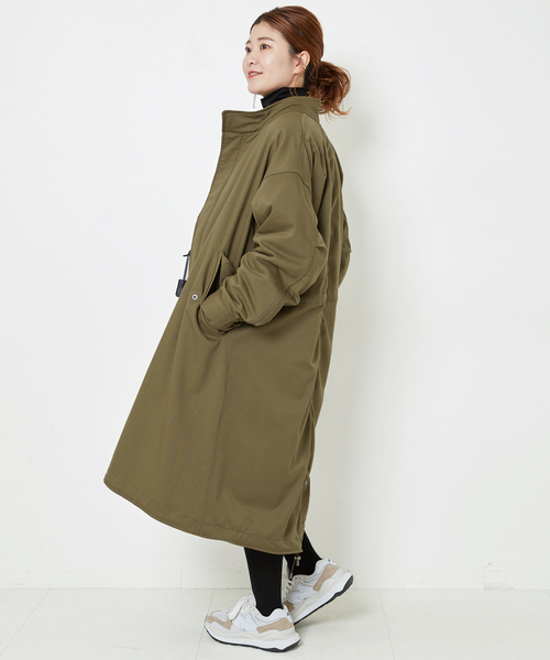 「Spick & Span」 ミリタリーコート 36 カーキ レディース_画像9