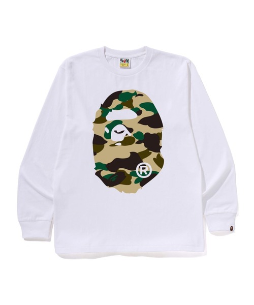 A BATHING APE（アベイシングエイプ） tシャツ 1ST CAMO BIG APE HEAD
