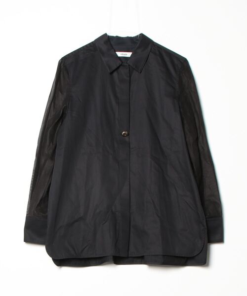 ebure 長袖シャツ 38 ブラック レディース : ZOZOTOWN Yahoo!店 - 通販