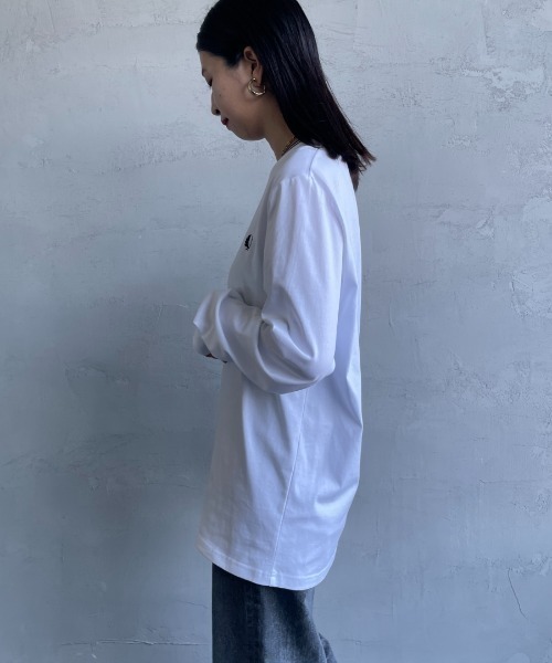 tシャツ 「FRED PERRY/フレッドペリー」 ツインティップライン ロングスリーブTシャツ M9602 レディース メンズの画像
