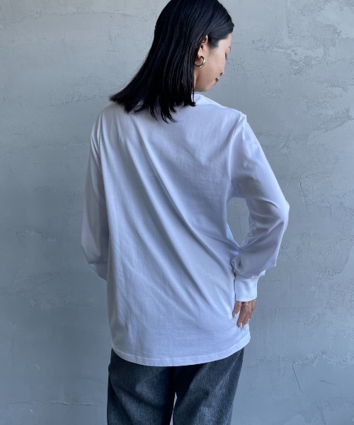 tシャツ 「FRED PERRY/フレッドペリー」 ツインティップライン ロングスリーブTシャツ M9602 レディース メンズの画像