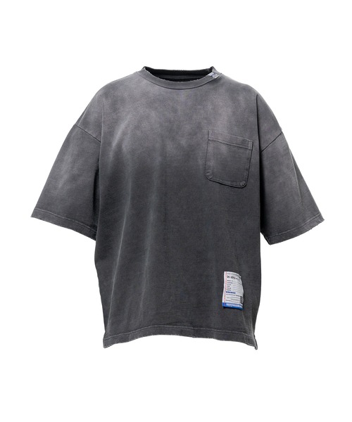 in・stru（men-tal）. tシャツ Sun Faded Like Distressed Pocket T