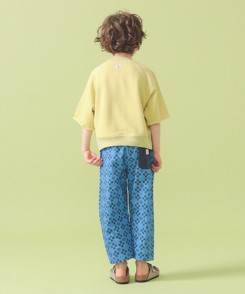 ワイドパンツ パンツ パッチワーク パンツ 2026SS（90〜140cm） キッズ 子供服 男の子 女の子の画像