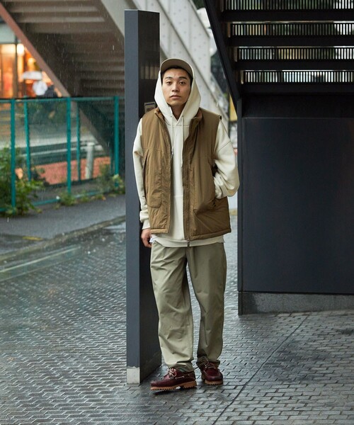 「FREAK'S STORE」 ベスト MEDIUM ベージュ メンズ_画像6