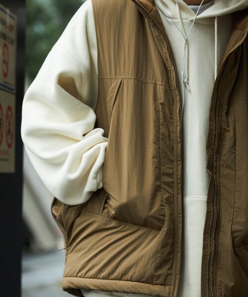 「FREAK'S STORE」 ベスト MEDIUM ベージュ メンズ_画像8