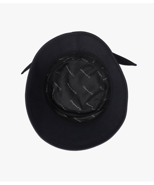「Chapeau d' O」 帽子 M/57.5cm ブラック レディース_画像4