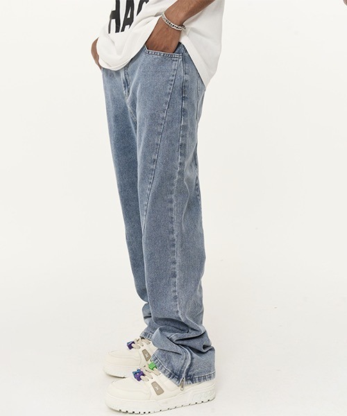 「HARSH AND CRUEL」 デニムパンツ M ブルー メンズ_画像3