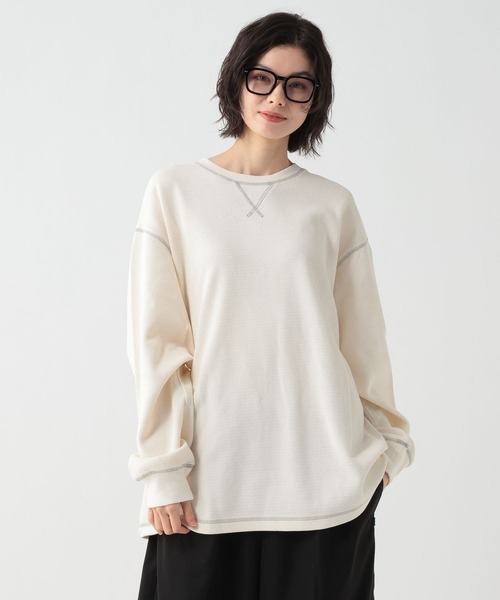 George's tシャツ ウォッシュハニカムロンT メンズ レディース