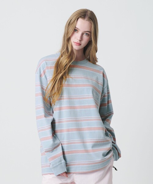 kolor 23SS EXCLUSIVE ボーダーTシャツ サイズ3 美品 California General Store（カリフォルニア ジェネラル ストア） t