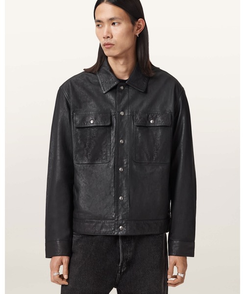 ALLSAINTS（オールセインツ） コート ジャケット SHELTON LEATHER