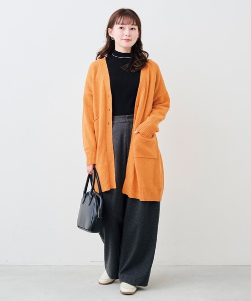 「Sunny clouds」 スラックス 3L グレー レディース_画像7