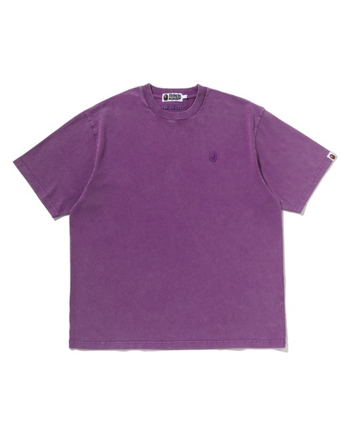 A BATHING APE（アベイシングエイプ） tシャツ GARMENT DYE ONE POINT