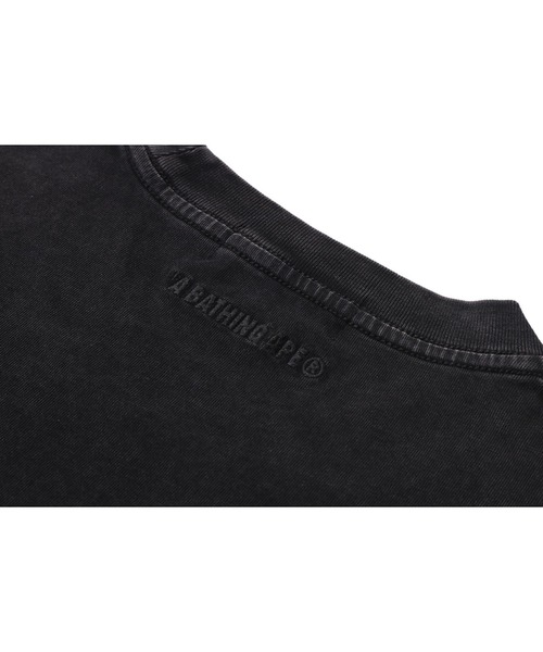 A BATHING APE（アベイシングエイプ） tシャツ GARMENT DYE ONE POINT