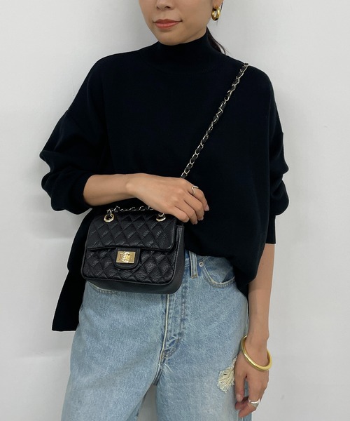 「LOUNGEDRESS」 長袖ニット FREE アイボリー レディース_画像5