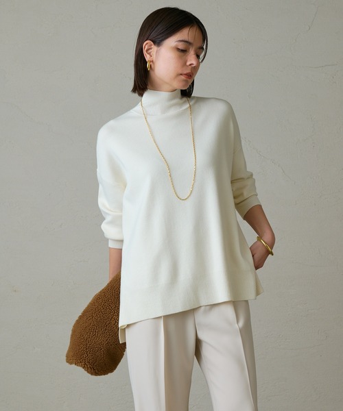 「LOUNGEDRESS」 長袖ニット FREE アイボリー レディース_画像8