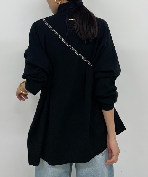 「LOUNGEDRESS」 長袖ニット FREE アイボリー レディース_画像9