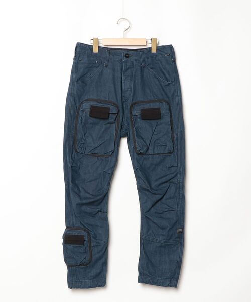 G-STAR RAW 「G-STAR」 カーゴパンツ 30/30 ダークインディゴブルー 