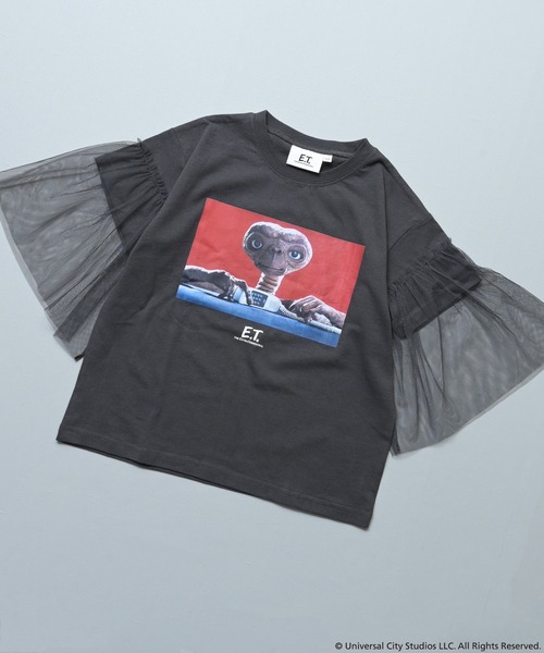 MARKEY'S（マーキーズ） tシャツ 「E.T.」別注 袖チュールTシャツ