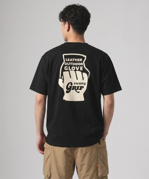 GRIP SWANY（グリップスワニー） tシャツ 「GSMCT-117」 GLOVE LOGO