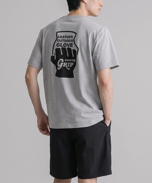 GRIP SWANY（グリップスワニー） tシャツ 「GSMCT-117」 GLOVE LOGO