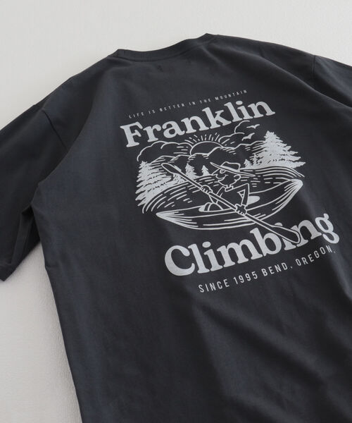 「Franklin Climbing」 半袖Tシャツ X-LARGE ホワイト メンズ_画像2