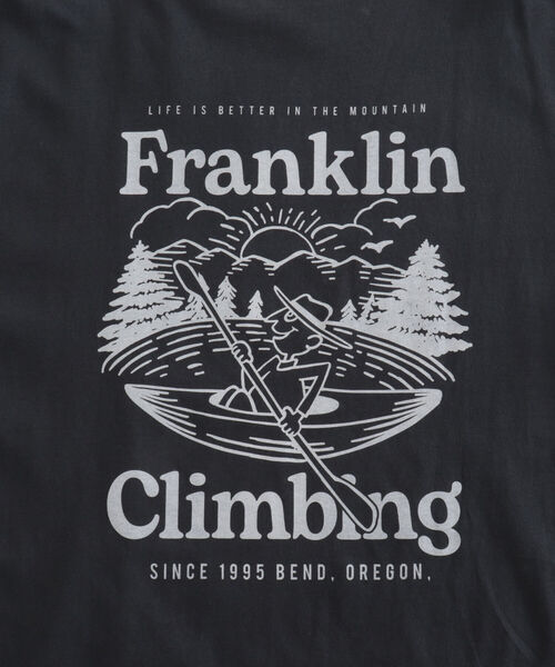「Franklin Climbing」 半袖Tシャツ X-LARGE ホワイト メンズ_画像3