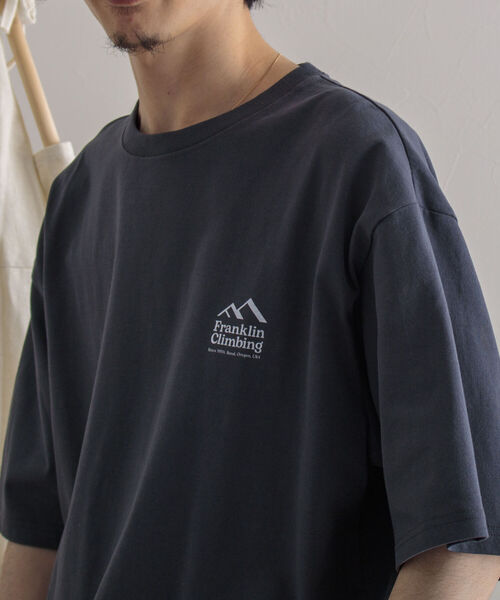 「Franklin Climbing」 半袖Tシャツ X-LARGE ホワイト メンズ_画像9
