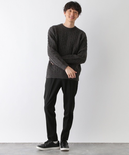 GLOBAL WORK（グローバルワーク） スラックス MEDIUM グレー メンズ
