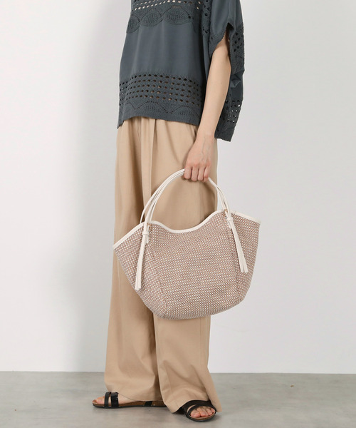 MELROSE claire（メルローズクレール） トートバッグ 「メッシュトート