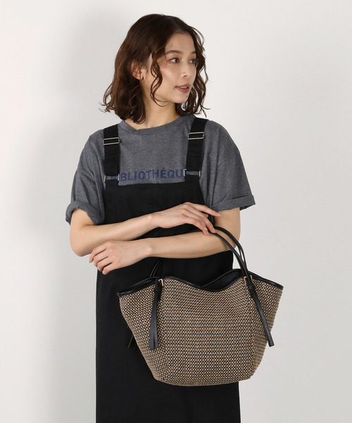 MELROSE claire（メルローズクレール） トートバッグ 「メッシュトート