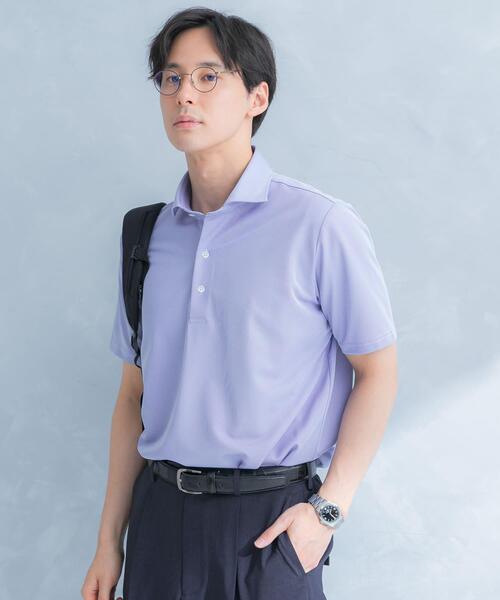東洋エンタープライズ 袖パンチングレザー切替 レザースリーブプルオーバー 稀少 URBAN RESEARCH DOORS（アーバンリサーチドアーズ） シャツ 半袖 LIFE