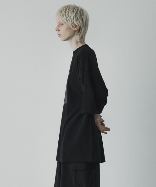 「remer」 半袖Tシャツ SMALL ブラック系その他 メンズ_画像2