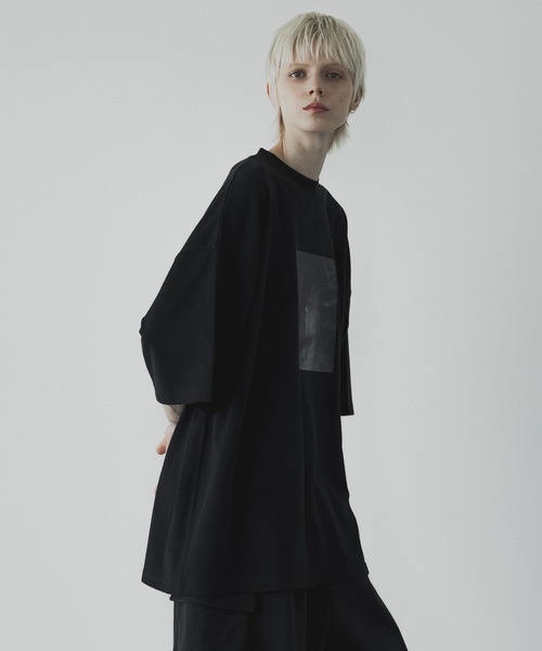 「remer」 半袖Tシャツ SMALL ブラック系その他 メンズ_画像3