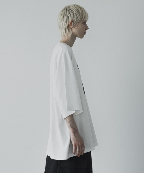 「remer」 半袖Tシャツ SMALL ブラック系その他 メンズ_画像8