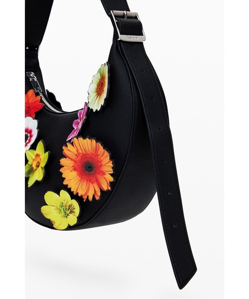 ショルダーバッグ バッグ 「Desigual x Tyler McGillivary」 3Dフラワーコラボフェイクレザーショルダーバッグ レディース | Desigual | 03