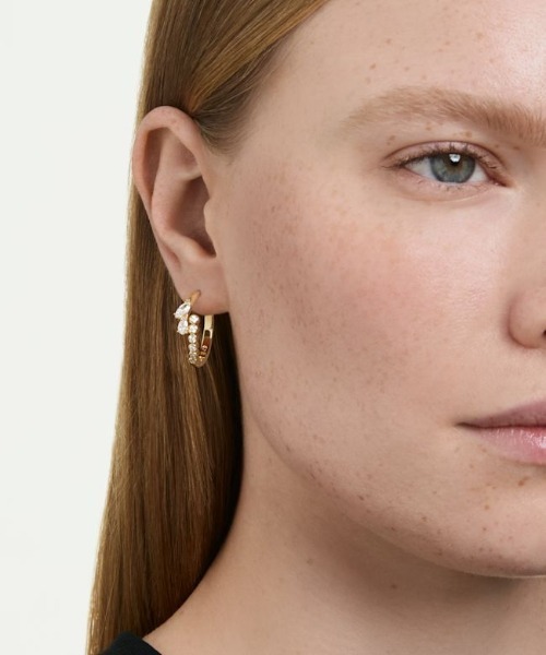 SWAROVSKI（スワロフスキー） フープ ピアス 「公式」「スワロフスキー
