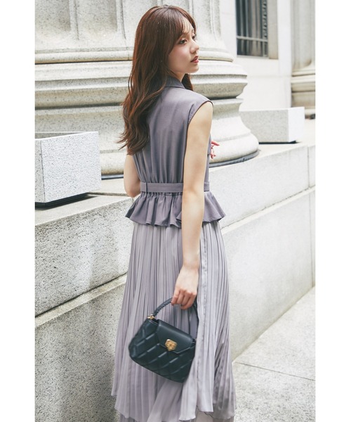 tocco closet（トッコ クローゼット） ワンピース イレヘムプリーツ